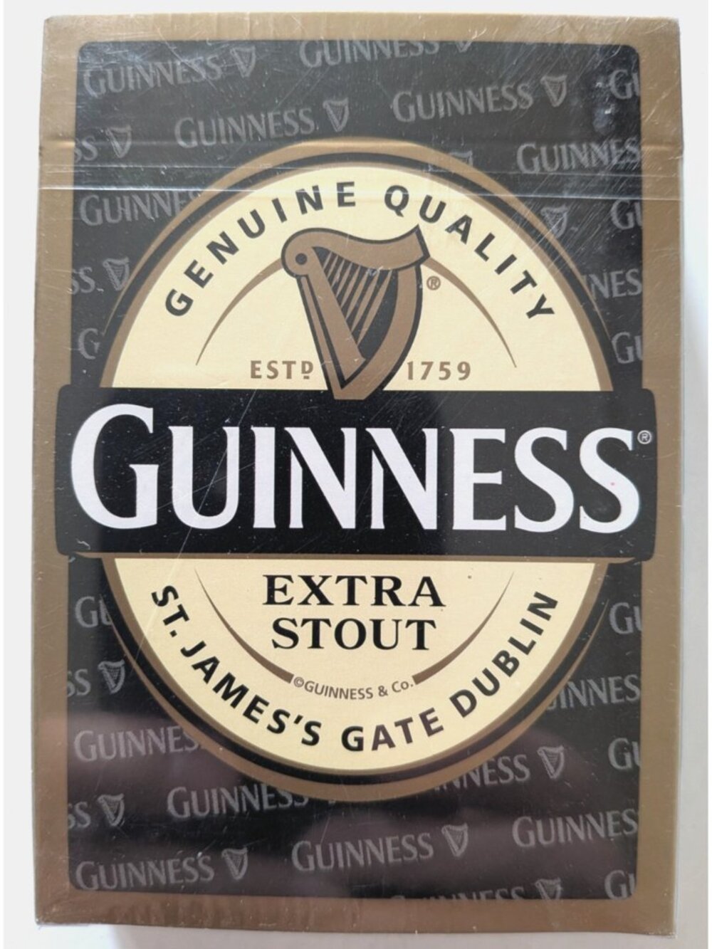 New Guinness Extra Stout Playing Card Casino Finish Official Merchandise Ireland